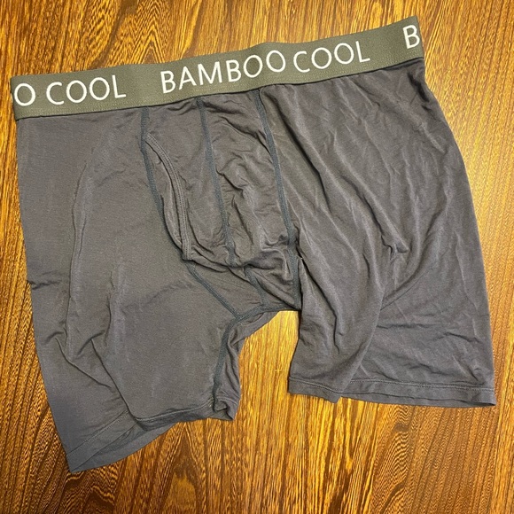 NEW BAMBOO COOL Men’s Underwear Boxer Briefs Breathable Soft with Fly 7 pr, XXXL - Picture 3 of 3
